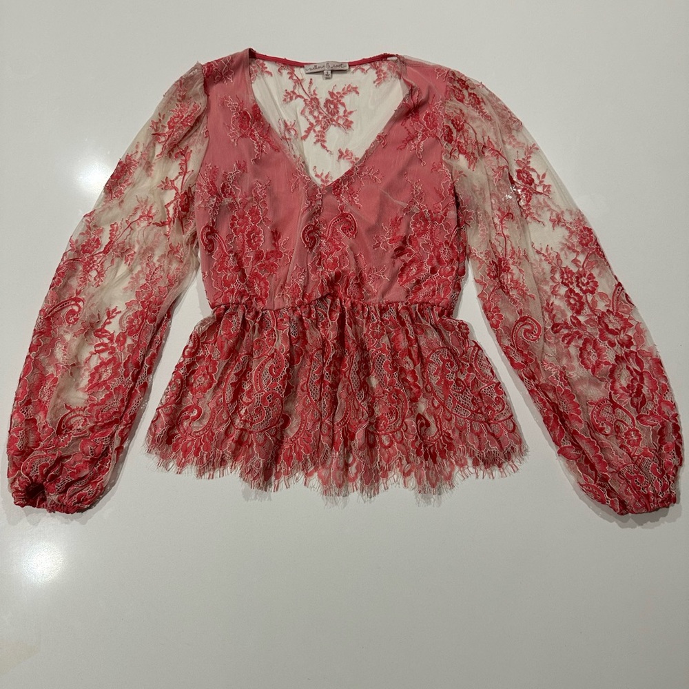 Long sleeve blouse